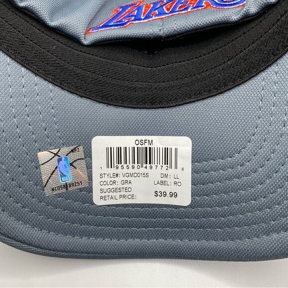 Los Angeles Lakers Ultra Game Hat One Size Stretch USA American Flag Patriotic - Picture 13 of 13